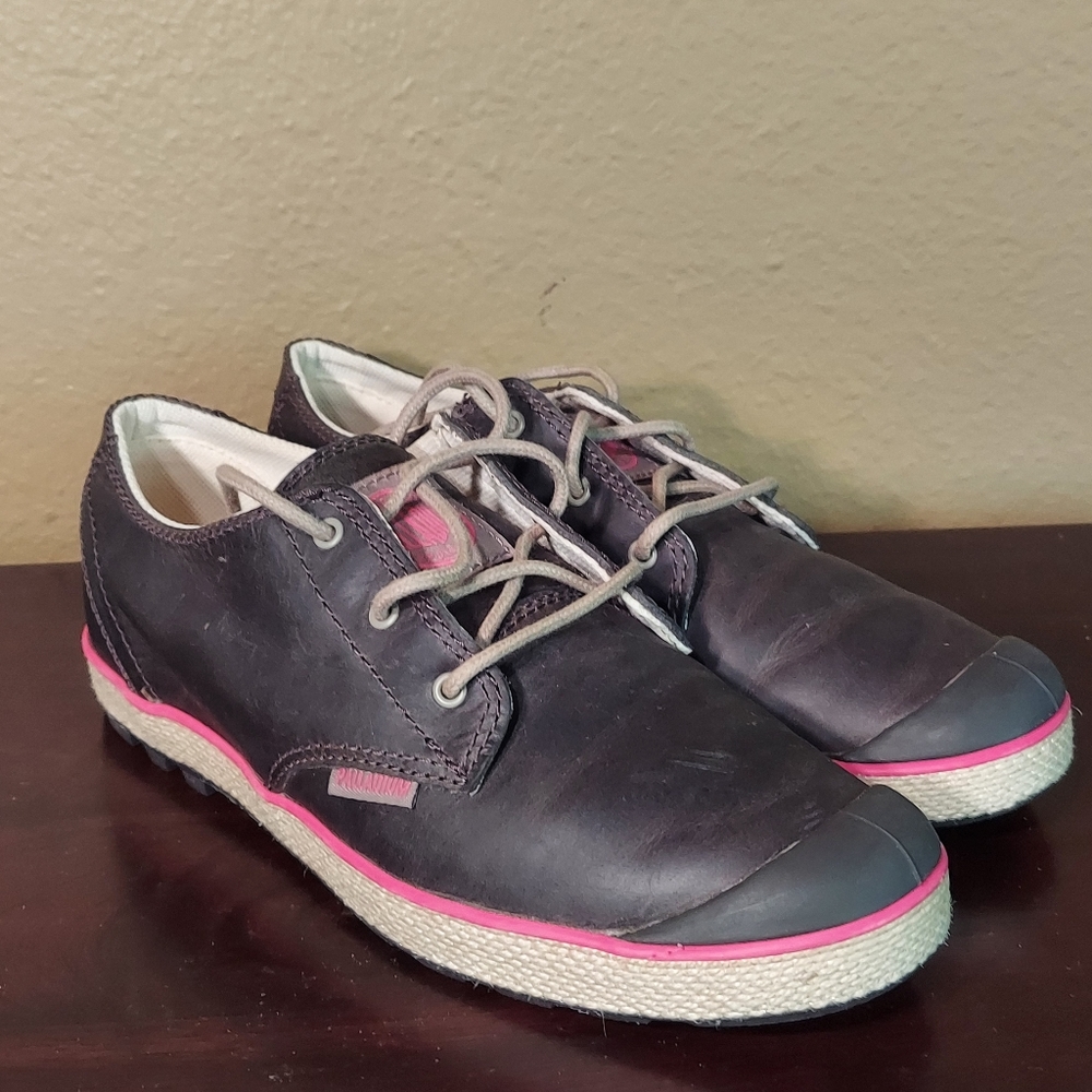 Palladium Slim Oxford Leather Shoes Wom.